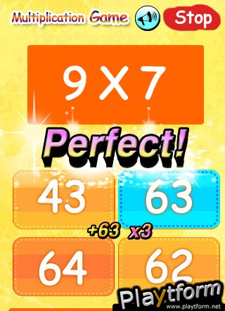 Brain Challenge (Multiplication) (iPhone/iPod)