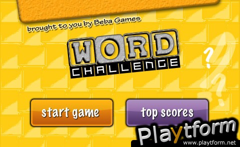 Beba Word Challenge (iPhone/iPod)