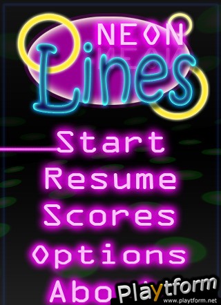 Neon Lines (iPhone/iPod)