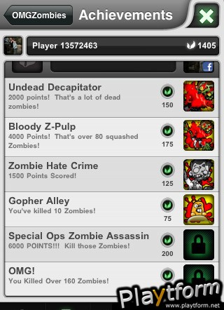 OMG Zombies (iPhone/iPod)