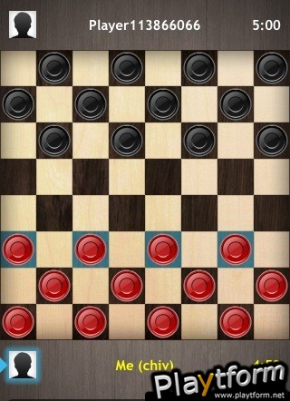 Checkers Online by PlayMesh (iPhone/iPod)