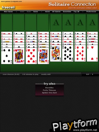 FreeCell - Solitaire Connection (iPhone/iPod)