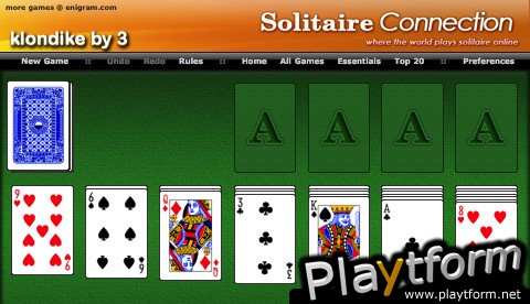 Klondike by 3 - Solitaire Connection (iPhone/iPod)