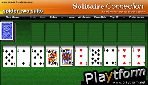 Spider Two Suits - Solitaire Connection (iPhone/iPod)