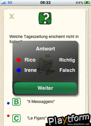 Pocket Quiz: Italien (iPhone/iPod)
