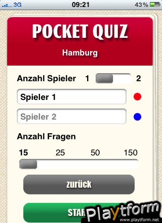 Pocket Quiz: Hamburg (iPhone/iPod)