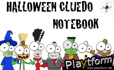 Cluedo Halloween Notebook (iPhone/iPod)