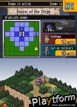 Hero's Saga Laevatein Tactics (DS)