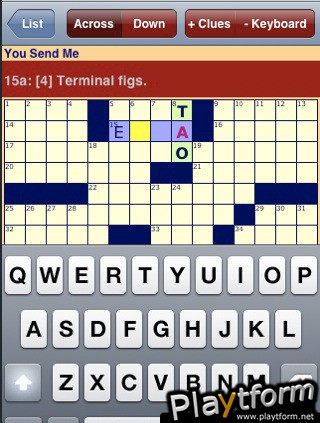 Tricky Crosswords 01 (iPhone/iPod)