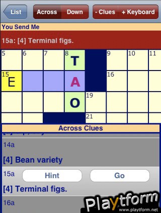 Tricky Crosswords 01 (iPhone/iPod)