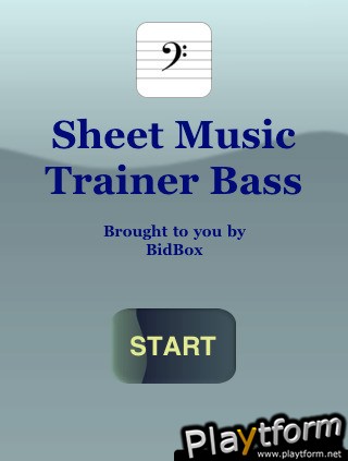 Sheet Music Trainer Bass (iPhone/iPod)