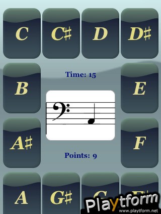 Sheet Music Trainer Bass (iPhone/iPod)