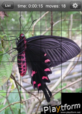 Q's Slider Puzzle: iLove Nature (iPhone/iPod)