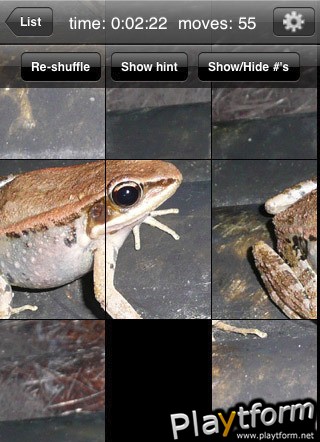 Q's Slider Puzzle: iLove Nature (iPhone/iPod)