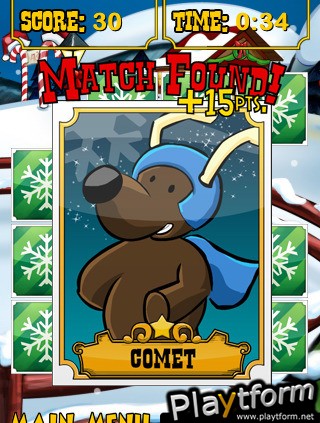 Reindeer Match'Em Up (Santa's Village) (iPhone/iPod)