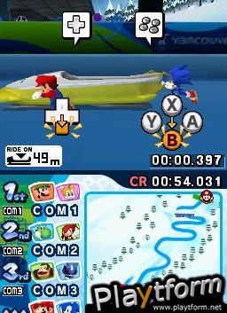 Mario & Sonic at the Olympic Winter Games (DS)