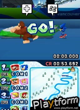 Mario & Sonic at the Olympic Winter Games (DS)