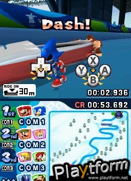 Mario & Sonic at the Olympic Winter Games (DS)