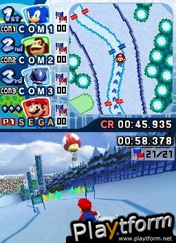 Mario & Sonic at the Olympic Winter Games (DS)