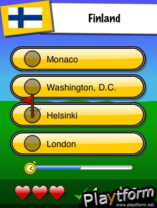 Capitals Quizzer (iPhone/iPod)