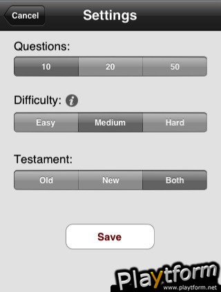 Bible Reference Game (iPhone/iPod)