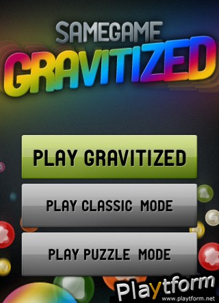 Samegame Gravitized (iPhone/iPod)