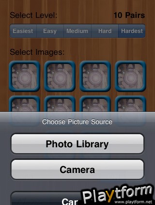 Photographic Memory Game (iPhone/iPod)