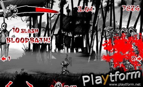 Draw Slasher: Dark Ninja vs Pirate Monkey Zombies (iPhone/iPod)