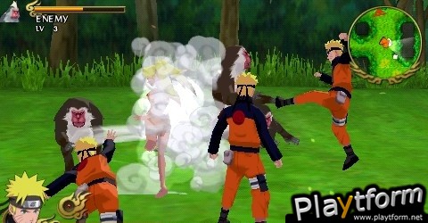 Naruto Shippuden: Legends: Akatsuki Rising (PSP)