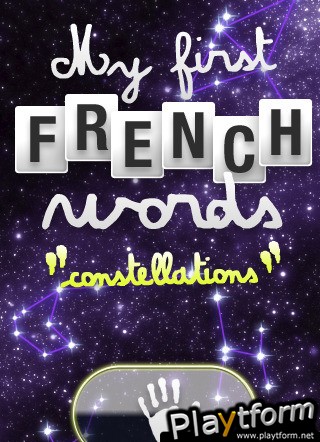 My first french words: Constellations (iPhone/iPod)