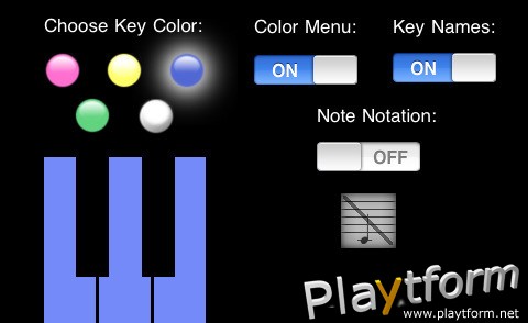 Color Me Piano (iPhone/iPod)