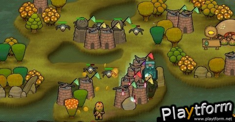 PixelJunk Monsters Deluxe (PSP)