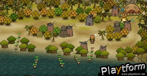 PixelJunk Monsters Deluxe (PSP)