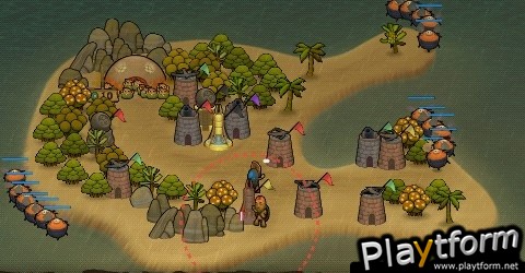 PixelJunk Monsters Deluxe (PSP)