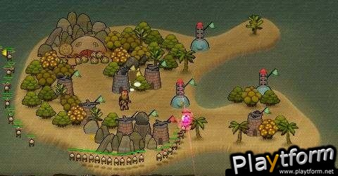 PixelJunk Monsters Deluxe (PSP)