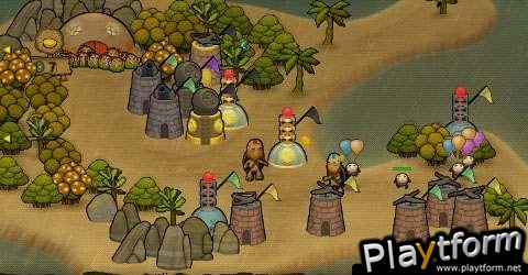 PixelJunk Monsters Deluxe (PSP)