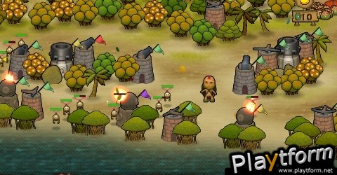 PixelJunk Monsters Deluxe (PSP)