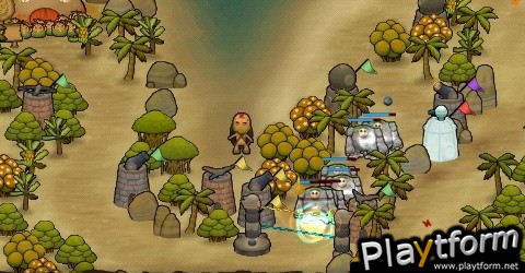 PixelJunk Monsters Deluxe (PSP)