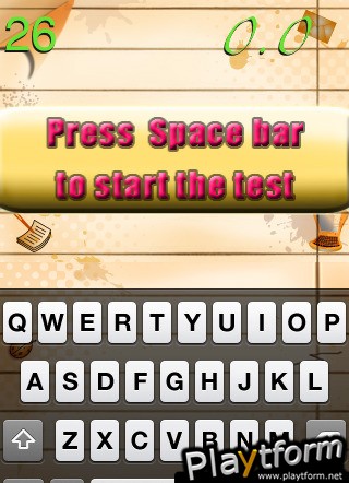 Typing Test (iPhone/iPod)