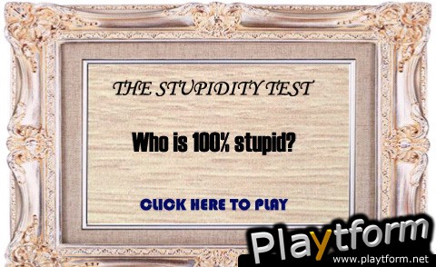 Are you stupid (iPhone/iPod)