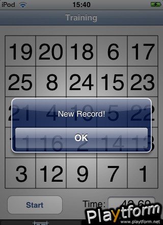 Numbering (iPhone/iPod)