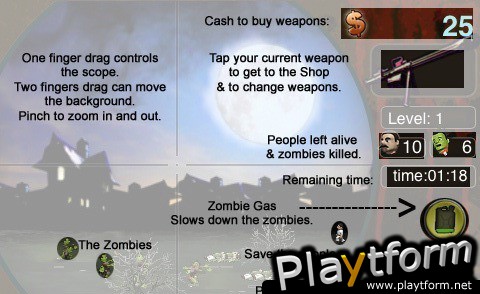 Adventures of the Zombie Sniper (iPhone/iPod)