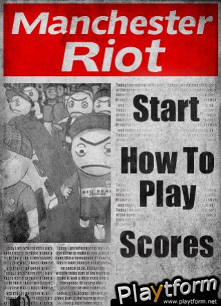 Manchester Riot (iPhone/iPod)