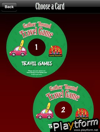 Family Travel Game (iPhone/iPod)