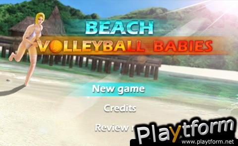 Beach Volleyball Babies (iPhone/iPod)