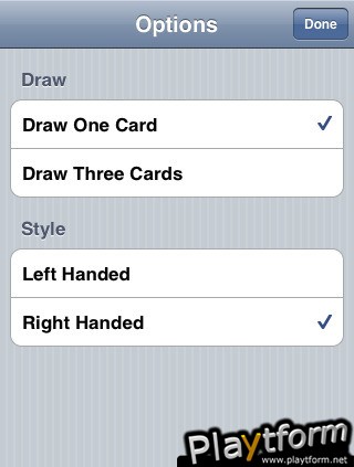 Quick Solitaire (iPhone/iPod)