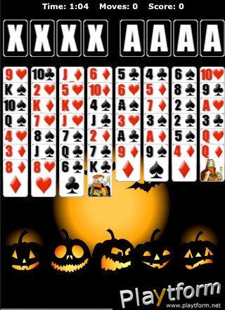 Halloween - Phantom FreeCell with 21 Spooky Themes! (iPhone/iPod)