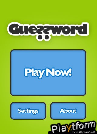 Guessword (iPhone/iPod)