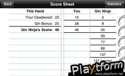 Gin Rummy! (iPhone/iPod)