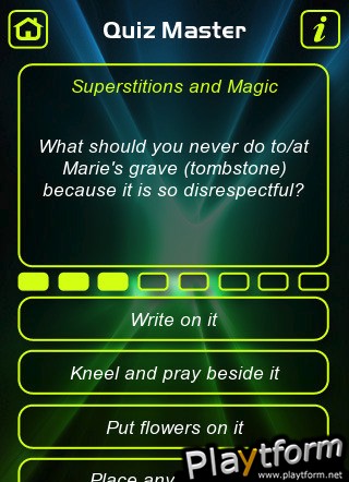 Superstitions & Magic Trivia Quiz (iPhone/iPod)